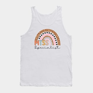 Cool MTSS Specialist  MTSS Team Academic Support Teacher Tank Top